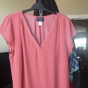 Coral/pink Blouse